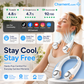 🔇🚨 Offerta a tempo limitato | Ventilatore silenzioso per il raffreddamento del collo -50