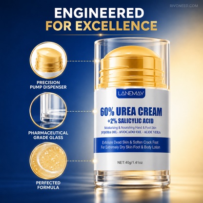 Crema idratante e anti-screpolature per i piedi