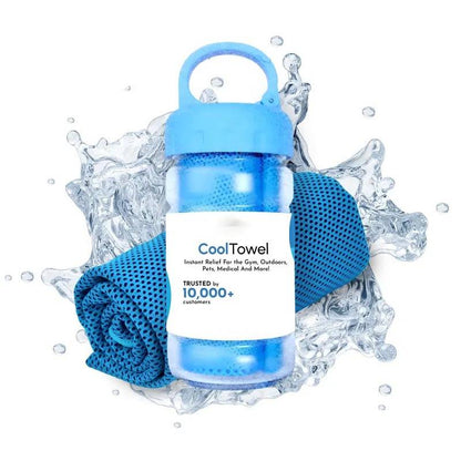 ⏰Ultimo giorno: 1+1 gratis❄💦Asciugamano rinfrescante per il sudore freddo, da usare ovunque e in qualsiasi momento! Riutilizzabile, morbido, assorbente, rinfrescante e portatile – Disponibile nel Regno Unito!