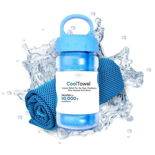 ⏰Ultimo giorno: 1+1 gratis❄💦Asciugamano rinfrescante per il sudore freddo, da usare ovunque e in qualsiasi momento! Riutilizzabile, morbido, assorbente, rinfrescante e portatile – Disponibile nel Regno Unito!